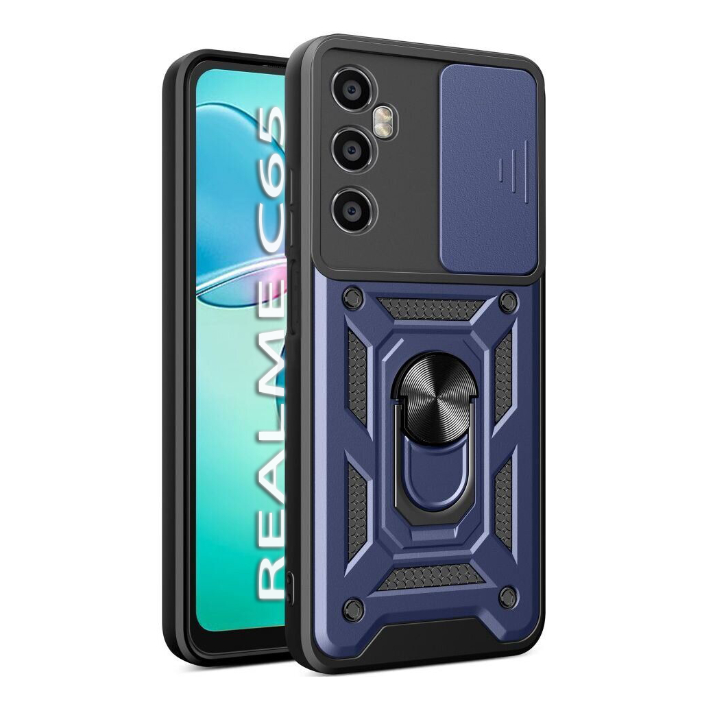 Чохол до мобільного телефона BeCover Military Realme C65 Blue (712181) - зображення 1