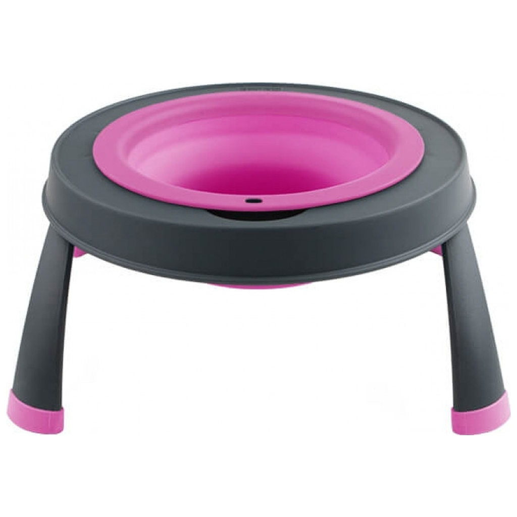 Посуд для собак Dexas Миска одинарна на складній підставці-велика 960 мл пурпурна (0084297309107) - изображение 2