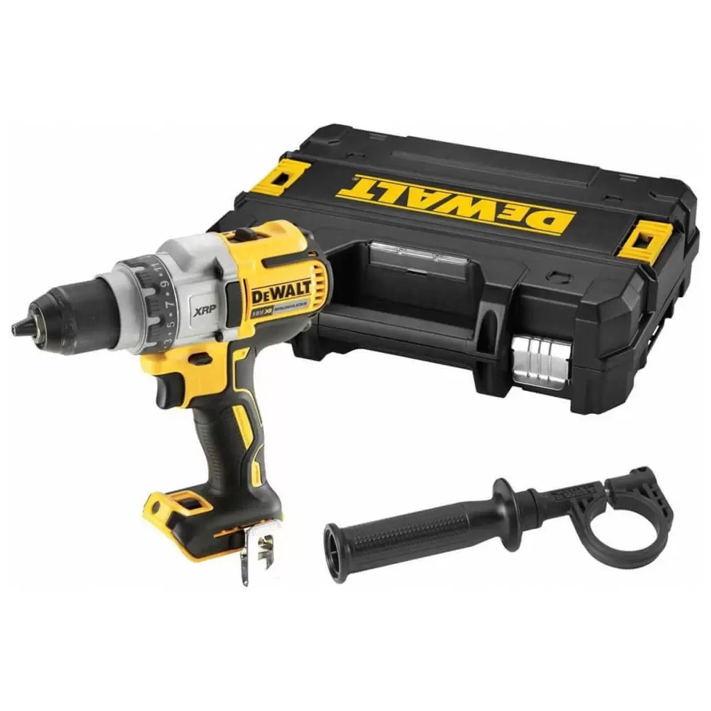 Шуруповерт DeWALT XR Li-Ion 18 В, 95 Нм, кейс + АКБ (DCD991NT+DCB187) - зображення 3