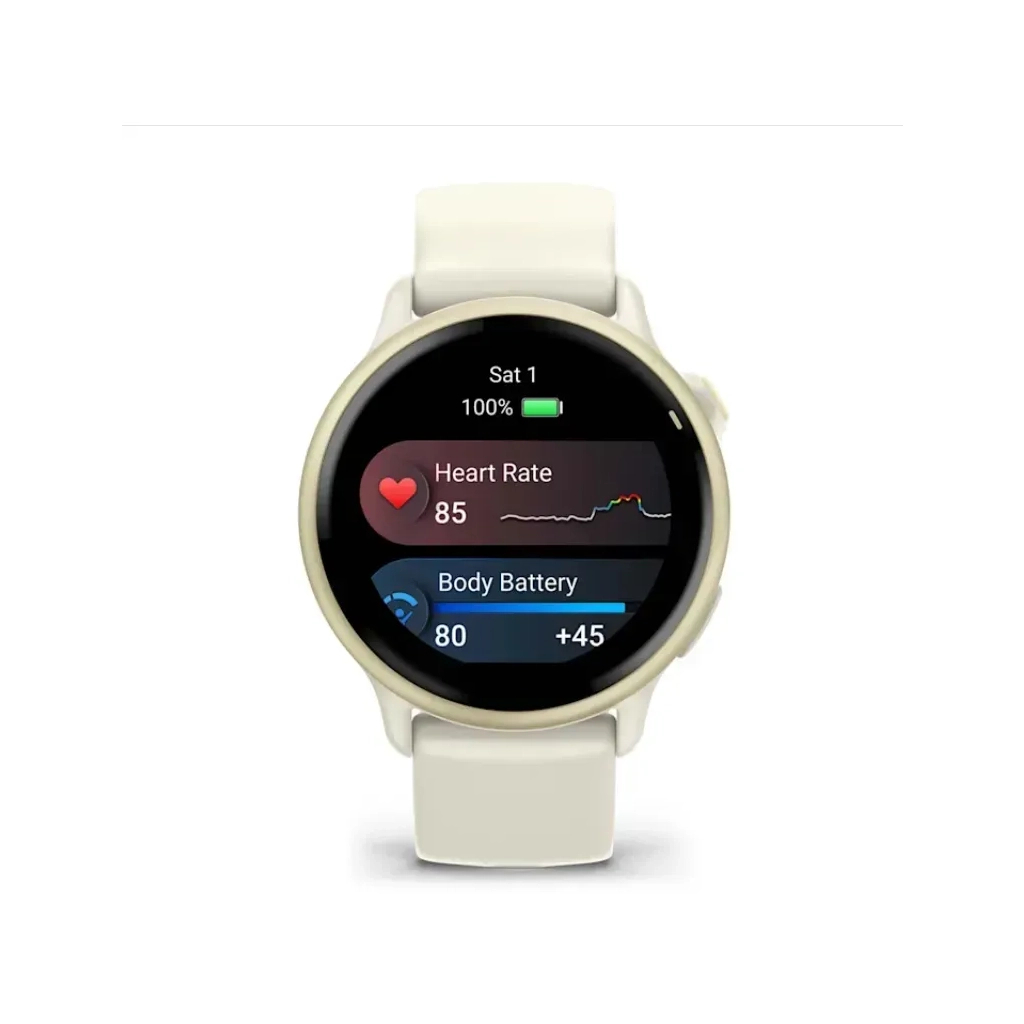 Смарт-годинник Garmin vivoactive 6, Bone/Lunar Gold, GPS смарт-годинник (010-02985-01) - зображення 8