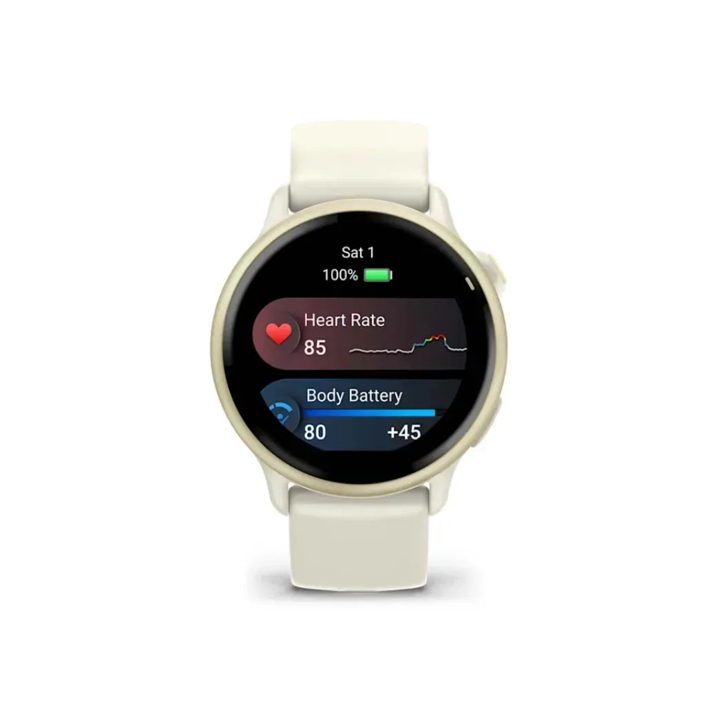 Смарт-годинник Garmin vivoactive 6, Bone/Lunar Gold, GPS смарт-годинник (010-02985-01) - зображення 8