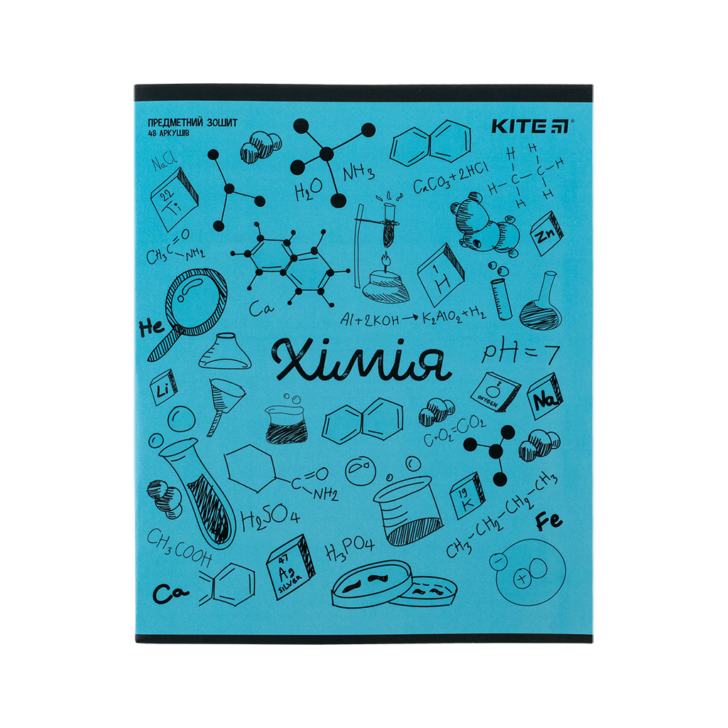 Зошит Kite предметний Sketch 48 аркушів, хімія клітинка (K24-240-22) - зображення 1