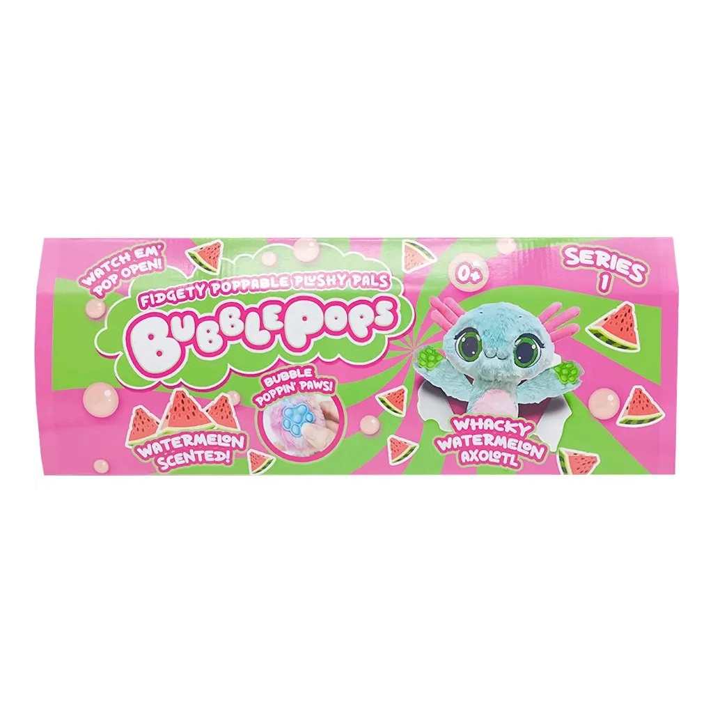 М'яка іграшка Bubble Pops Кавуневий аксолотль 20 см (2402005/9) - зображення 3