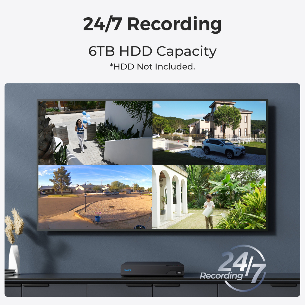 Реєстратор для відеоспостереження Reolink NVS4 - зображення 6