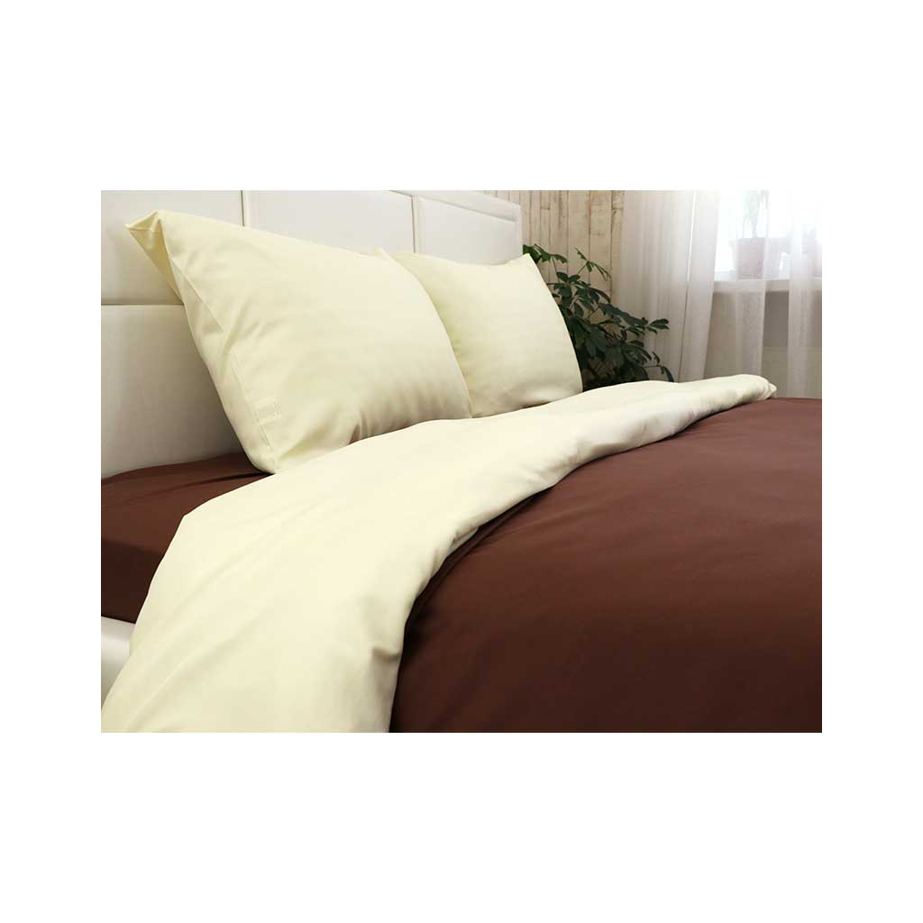 Постільна білизна Руно Мікрофібра євро (845.52Latte_1) - зображення 2