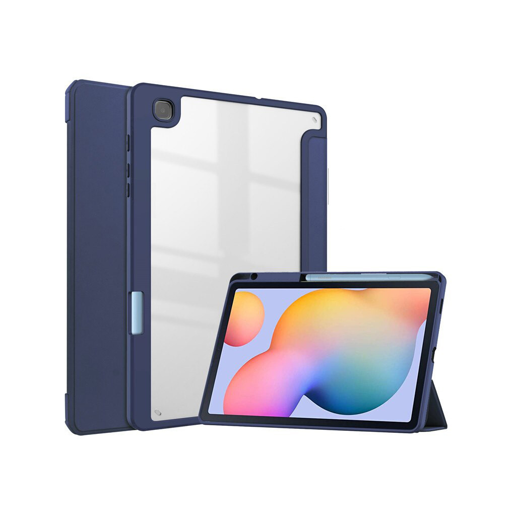 Чохол до планшета BeCover Soft Edge Stylus Mount Samsung Tab S6 Lite (2024) 10.4" P620/P625/P627 Deep Blue (710837) - зображення 2