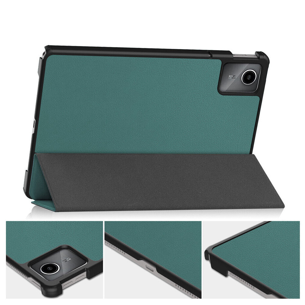 Чохол до планшета BeCover Smart Case Lenovo Tab M11 (2024) TB-TB330FU/Xiaoxin Pad 11 (2024) 11" Dark Green (710456) - зображення 5