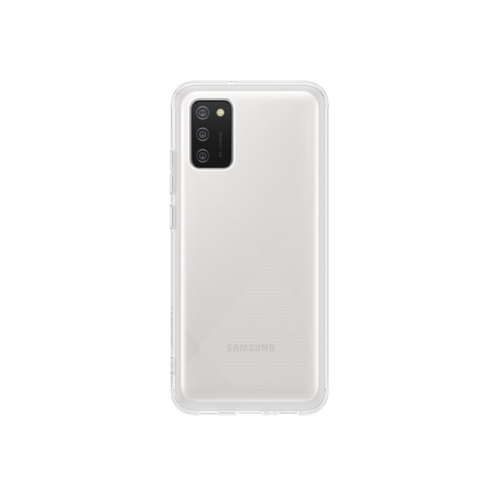Чохол до мобільного телефона Samsung Soft Clear Cover Galaxy A02s (A025) Transparent (EF-QA025TTEGRU) - зображення 2