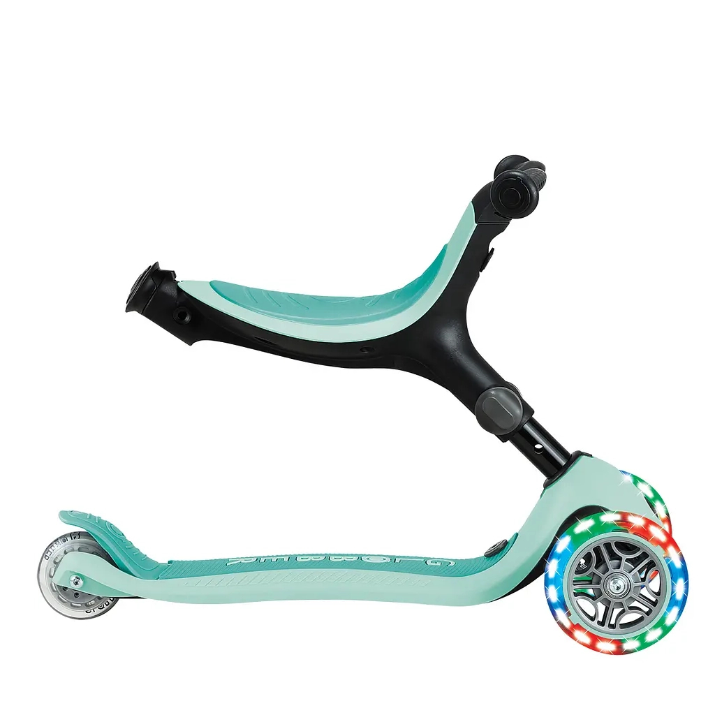 Самокат Globber серії Go Up Active 360 м'ятний Колеса з підсвічуванням (749-206) - зображення 11