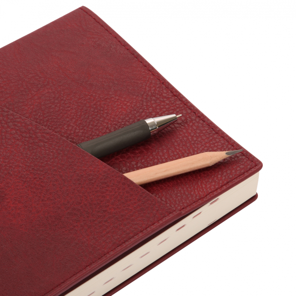 Тижневик Leo planner А5 датований 2026 "Credo", інтегральний, бордовий, 368 сторінок (252645) - зображення 4