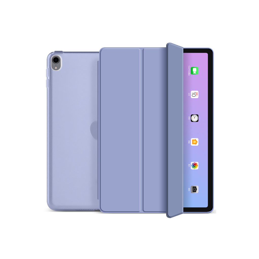 Чохол до планшета BeCover Tri Fold Hard Apple iPad mini 6 2021 Purple (706858) - зображення 2