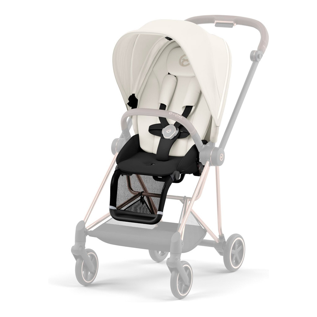 Набір текстилю для коляски Cybex Mios Off White (523000881) - изображение 1