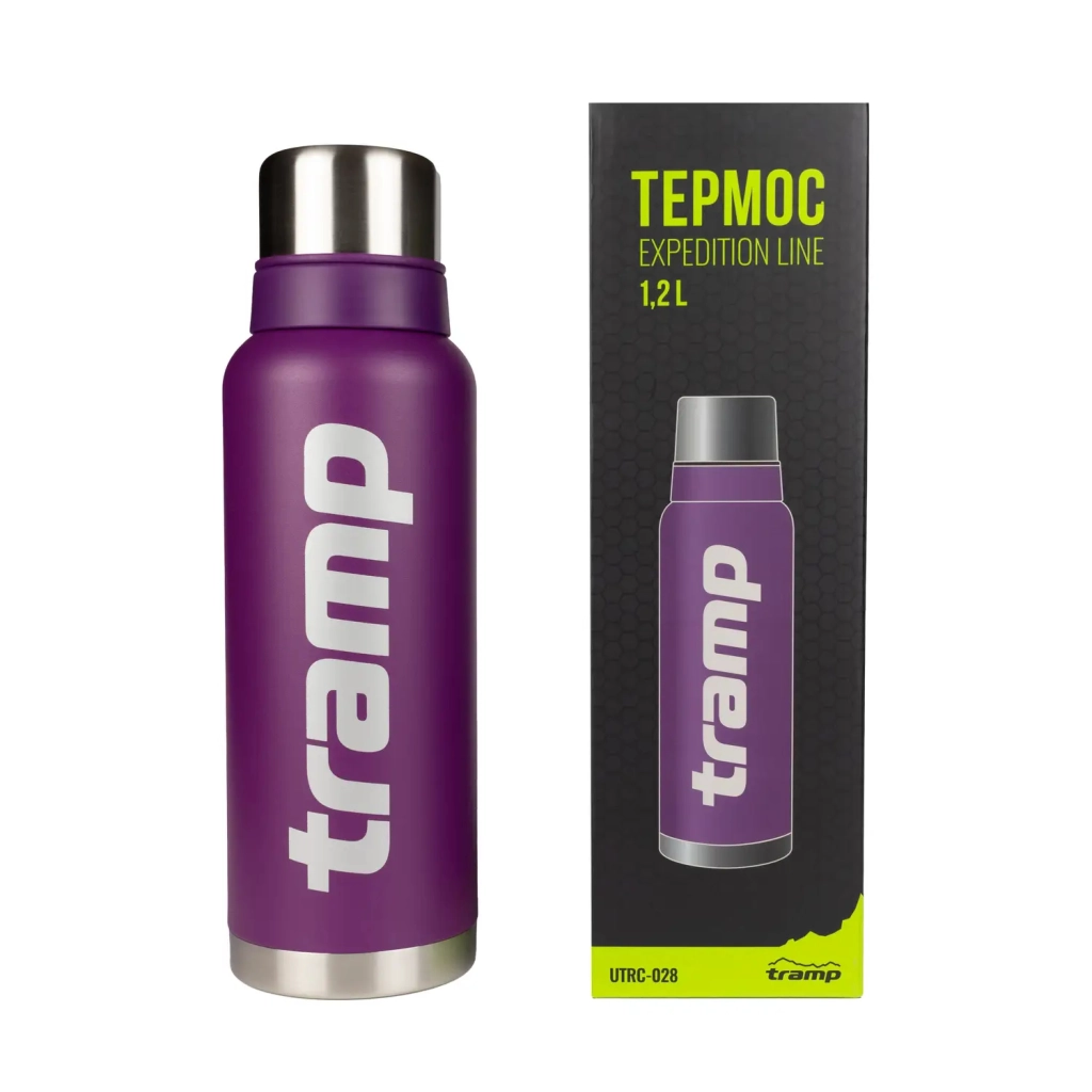 Термос Tramp Expedition Line 1.2 л Purple (UTRC-028-purple) - зображення 3