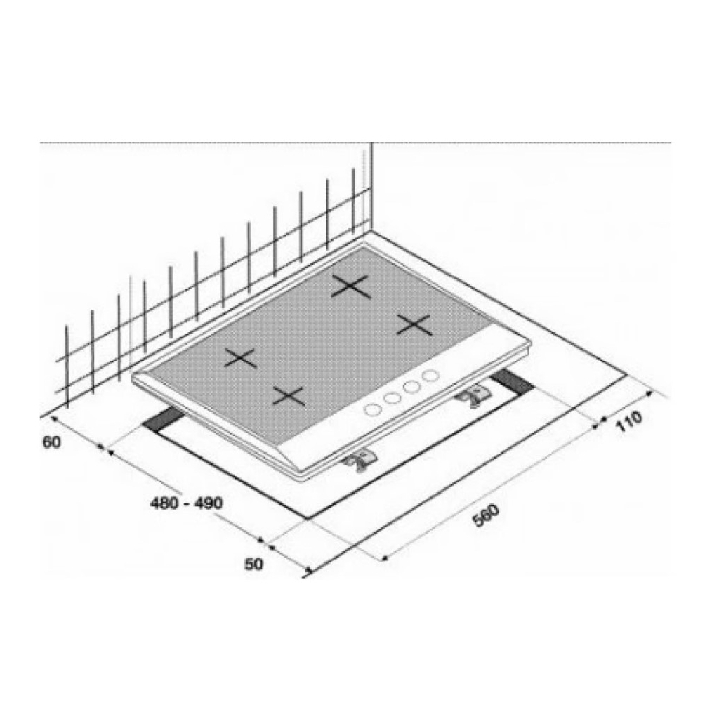 Варочна поверхня Beko HIAW 64225SW (HIAW64225SW) - зображення 6