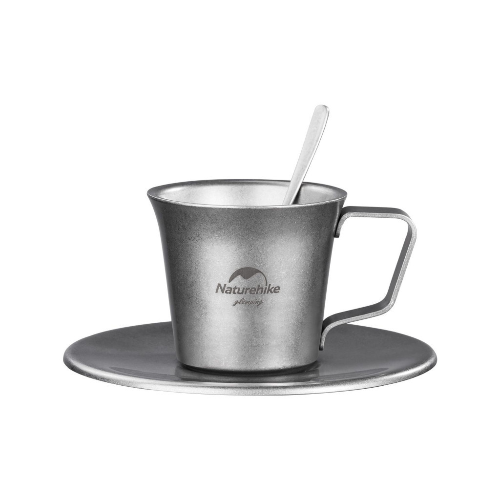 Набір туристичного посуду Naturehike NH21SJ001 3 предмети нержавіюча сталь (6927595784600) - зображення 1