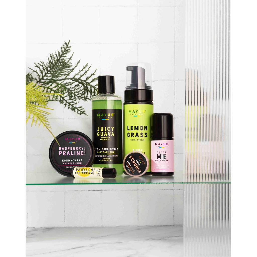 Пінка для вмивання Mayur для жирної шкіри Лемонграс 150 мл (4820189560678) - зображення 2