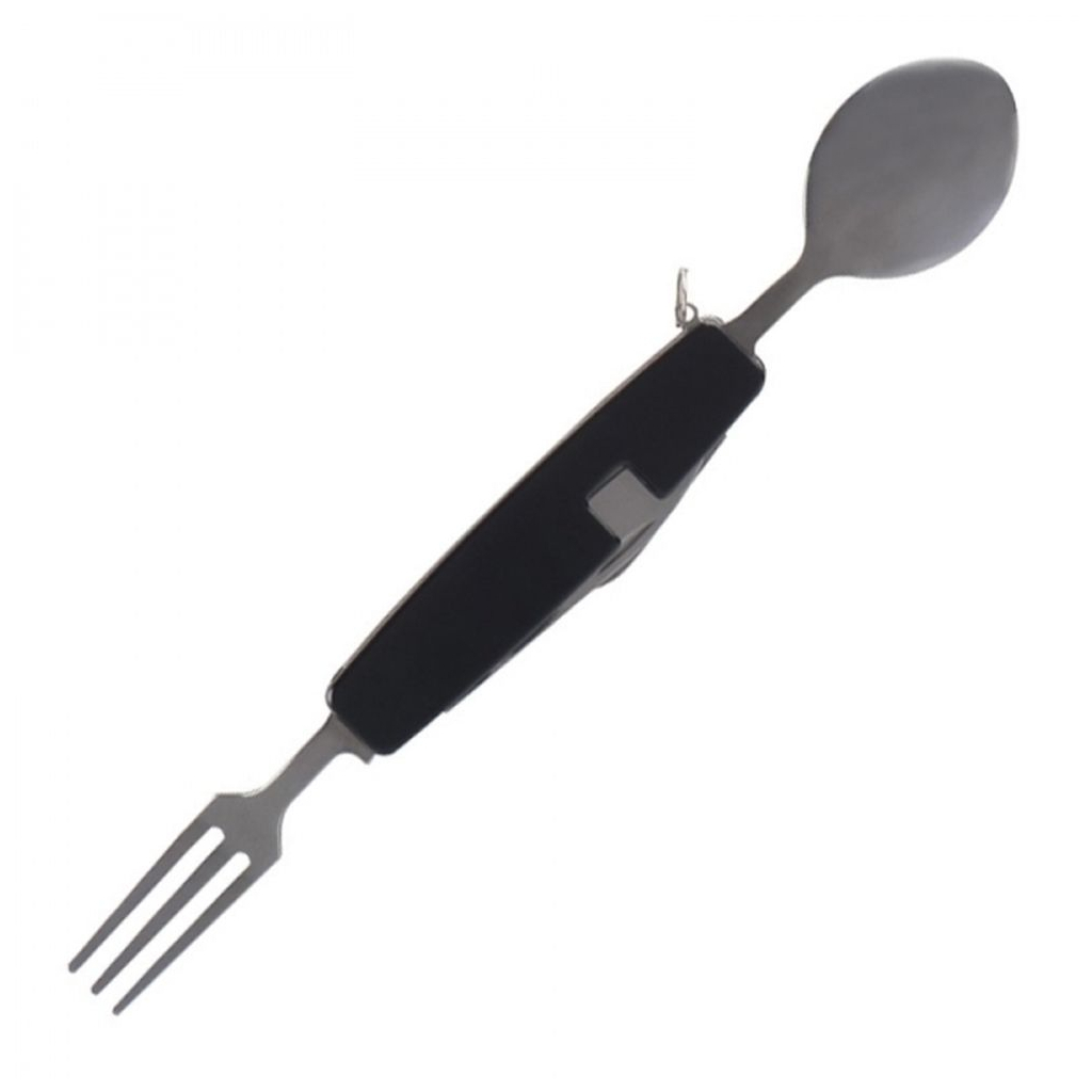 Набір туристичного посуду Easy Gifts Pamplona 4 в 1 чорний (081603) - зображення 1