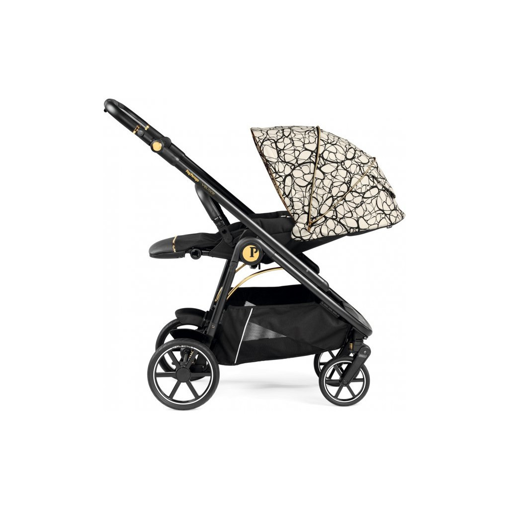 Коляска Peg-Perego 3 в 1 Veloce Grafic Gold SL (PACK-VEL31SL50RO01) - зображення 5