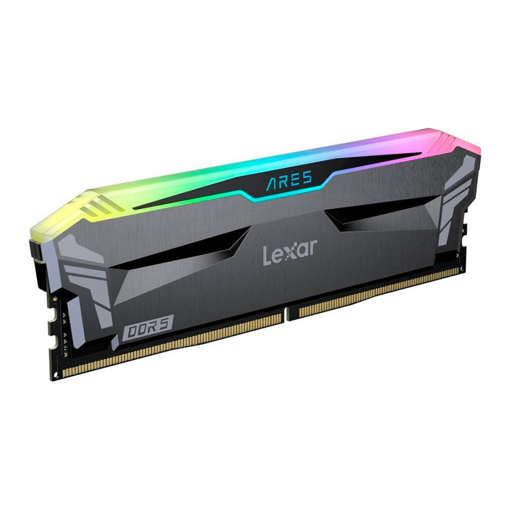 Модуль пам'яті для комп'ютера DDR4 16GB (2x8GB) 3600 MHz Ares RGB Black Lexar (LD4BU008G-R3600GDLA) - зображення 2