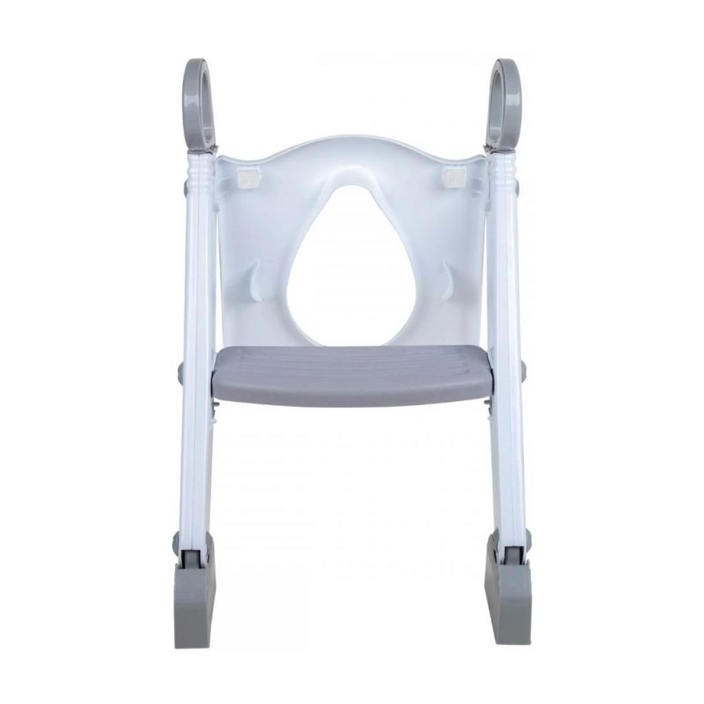 Накладка на унітаз FreeON з драбинкою White-Grey (42325) - зображення 3