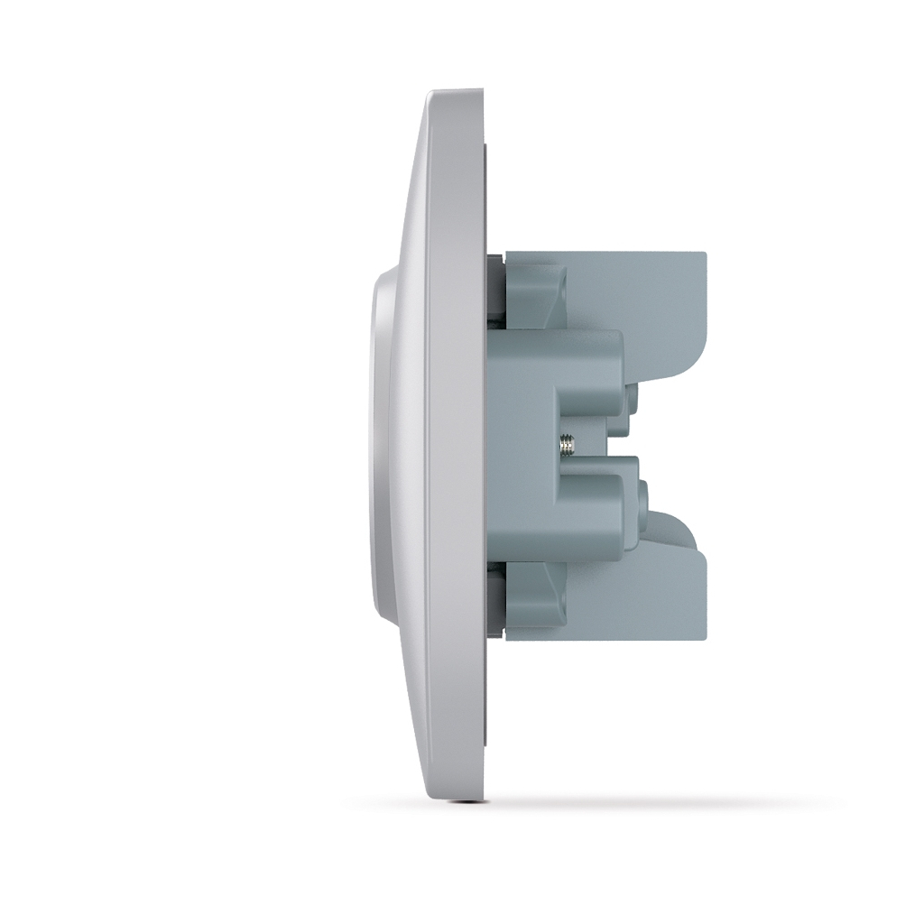 Розетка Videx BINERA 2ая серебр (VF-BNSK2-SS) - зображення 3