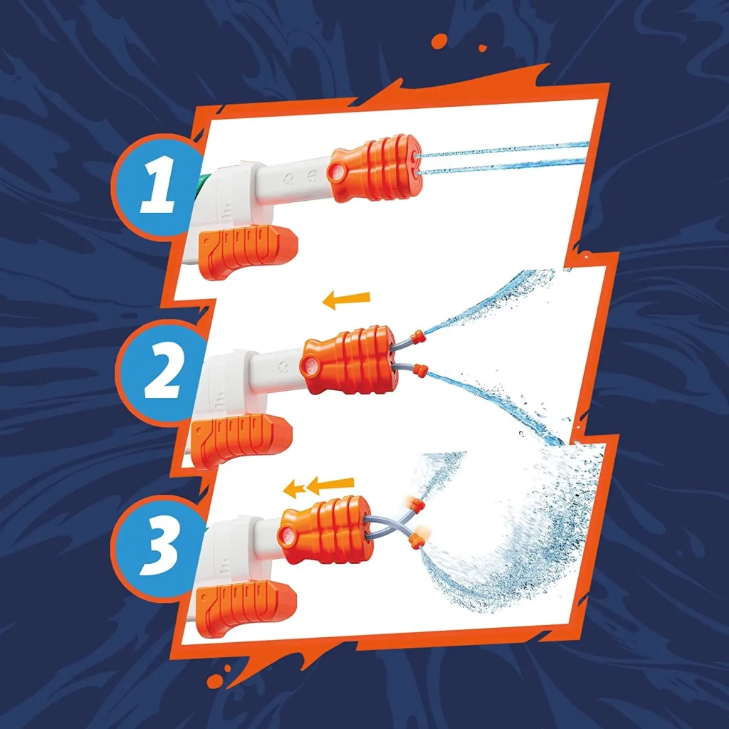 Іграшкова зброя Hasbro Nerf Водний бластер Гідро Фрінзі (F3891) - зображення 8