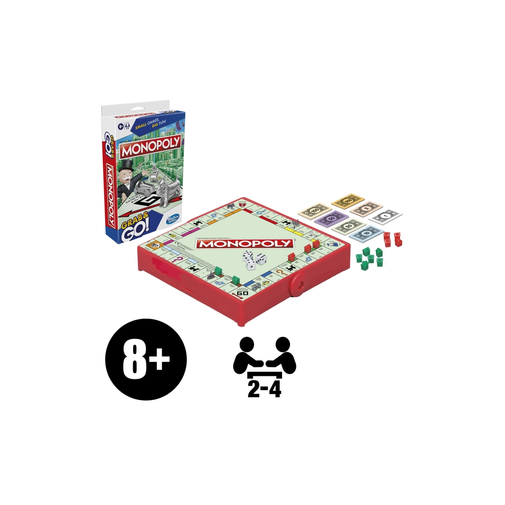 Настільна гра Hasbro дорожня Монополія (F8256) - зображення 5