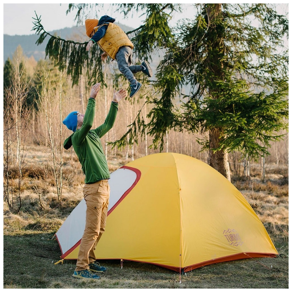 Намет Turbat Borzhava 3 Alu yellow - жовтий (012.005.0139) - зображення 6