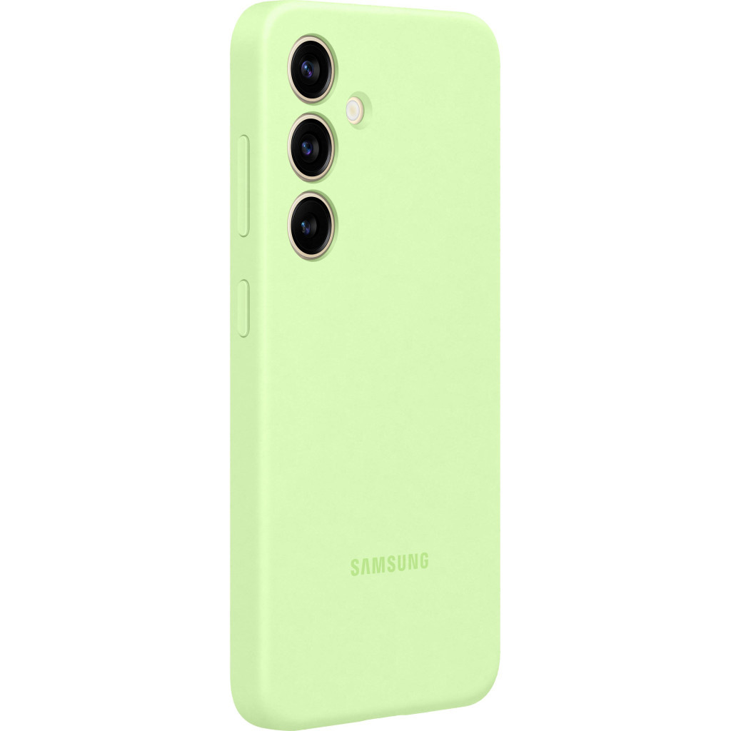 Чохол до мобільного телефона Samsung Galaxy S24 (S921) Silicone Case Lime (EF-PS921TGEGWW) - зображення 3