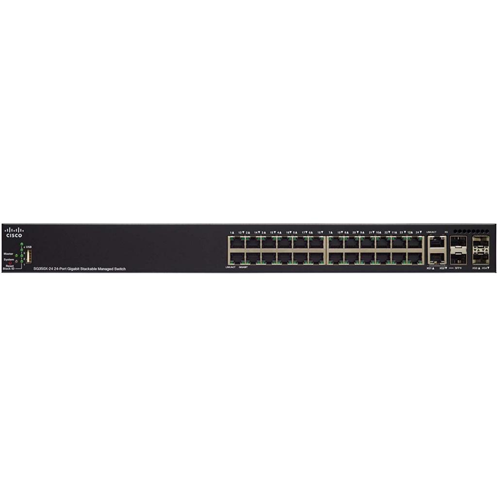 Комутатор мережевий Cisco SG350X-24MP-K9-EU - зображення 3