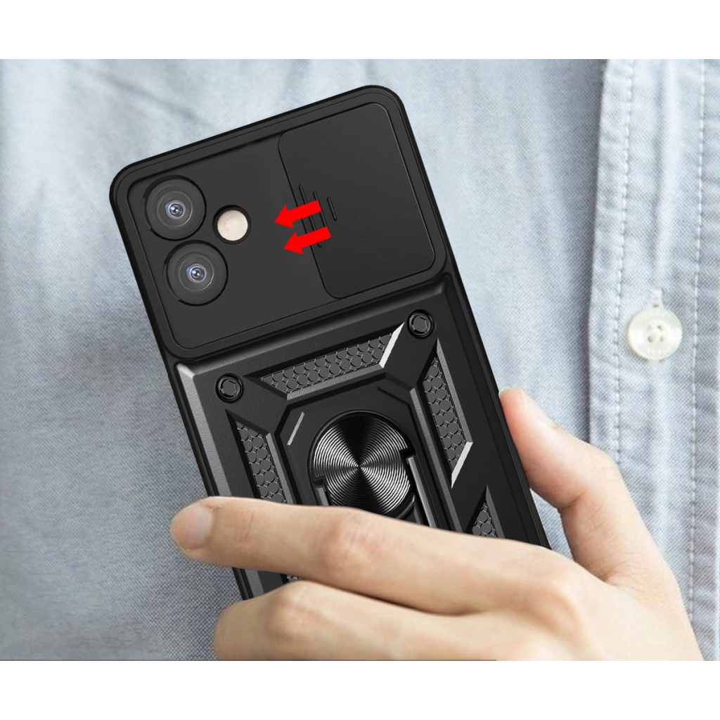 Чохол до мобільного телефона BeCover Military Samsung Galaxy A04e SM-A042 Black (708805) - зображення 4