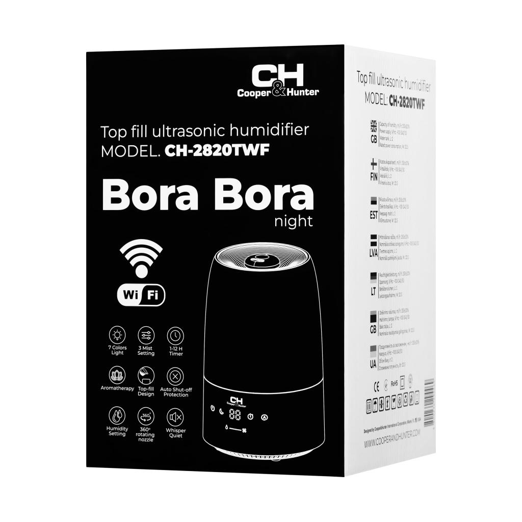 Зволожувач повітря Cooper&Hunter CH-2820TWF - зображення 9