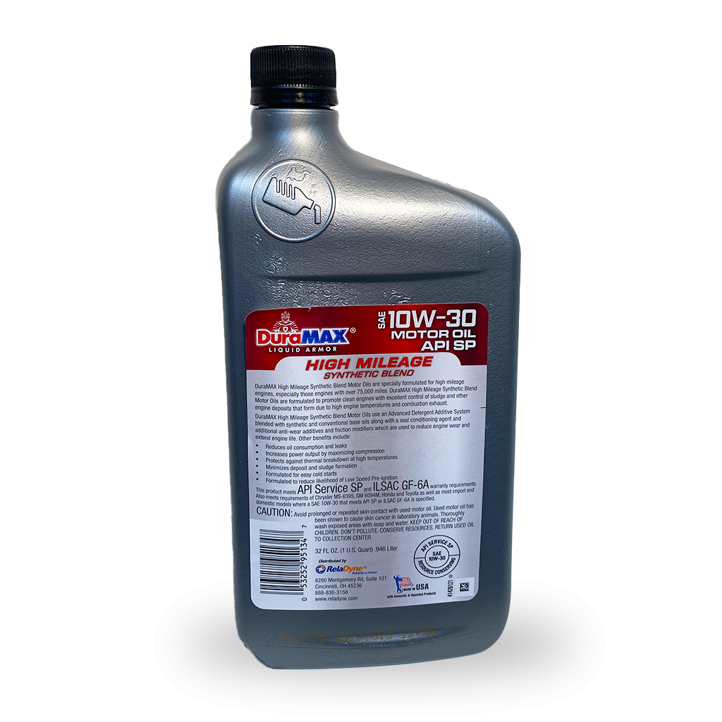 Моторна олива DuraMAX 10W30 HIGH MILEAGE, 0,946 л - зображення 3