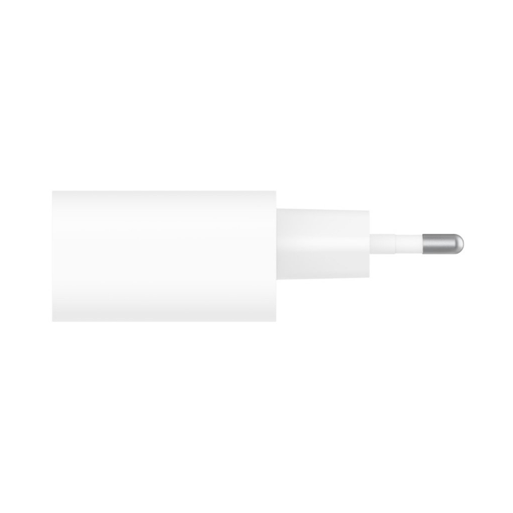 Зарядний пристрій Belkin Home Charger 25W Power PD PPS USB-C, white (WCA004VFWH) - зображення 4