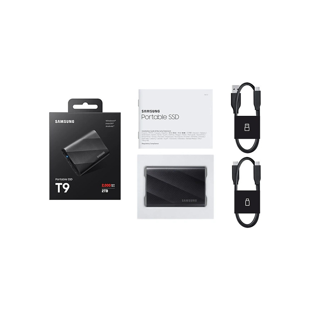 Накопичувач SSD USB 3.2 2TB T9 Samsung (MU-PG2T0B/EU) - изображение 12