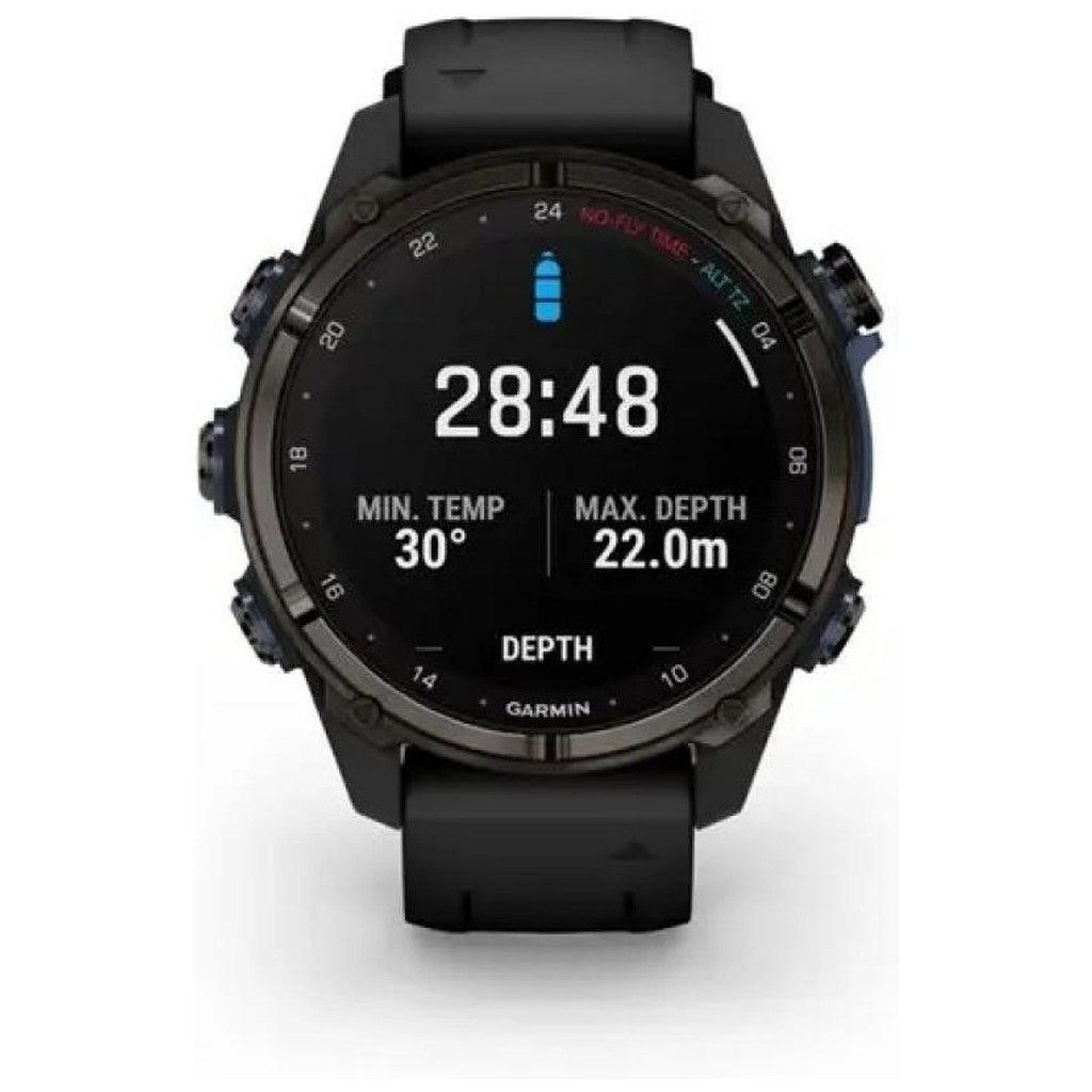 Смарт-годинник Garmin Descent Mk3i, 43mm, Crbn Gry DLC Ti/Blk, Dive Computer, GPS дайвінг комп'ютер (010-02753-11) - зображення 2