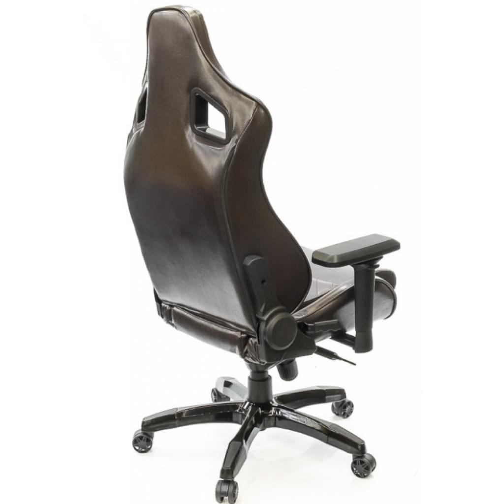 Крісло ігрове Аклас Ретчет PL MB Коричневое (12447) - зображення 4