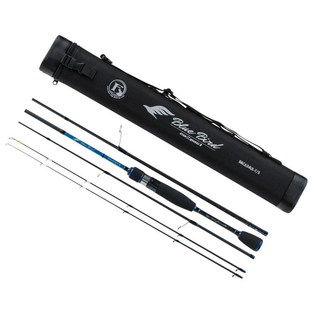 Вудилище Favorite Blue Bird NEW Compact BBC-634UL-T/S 1.98m 2-7g Fast/Ex-Fast (1693.80.25) - зображення 1