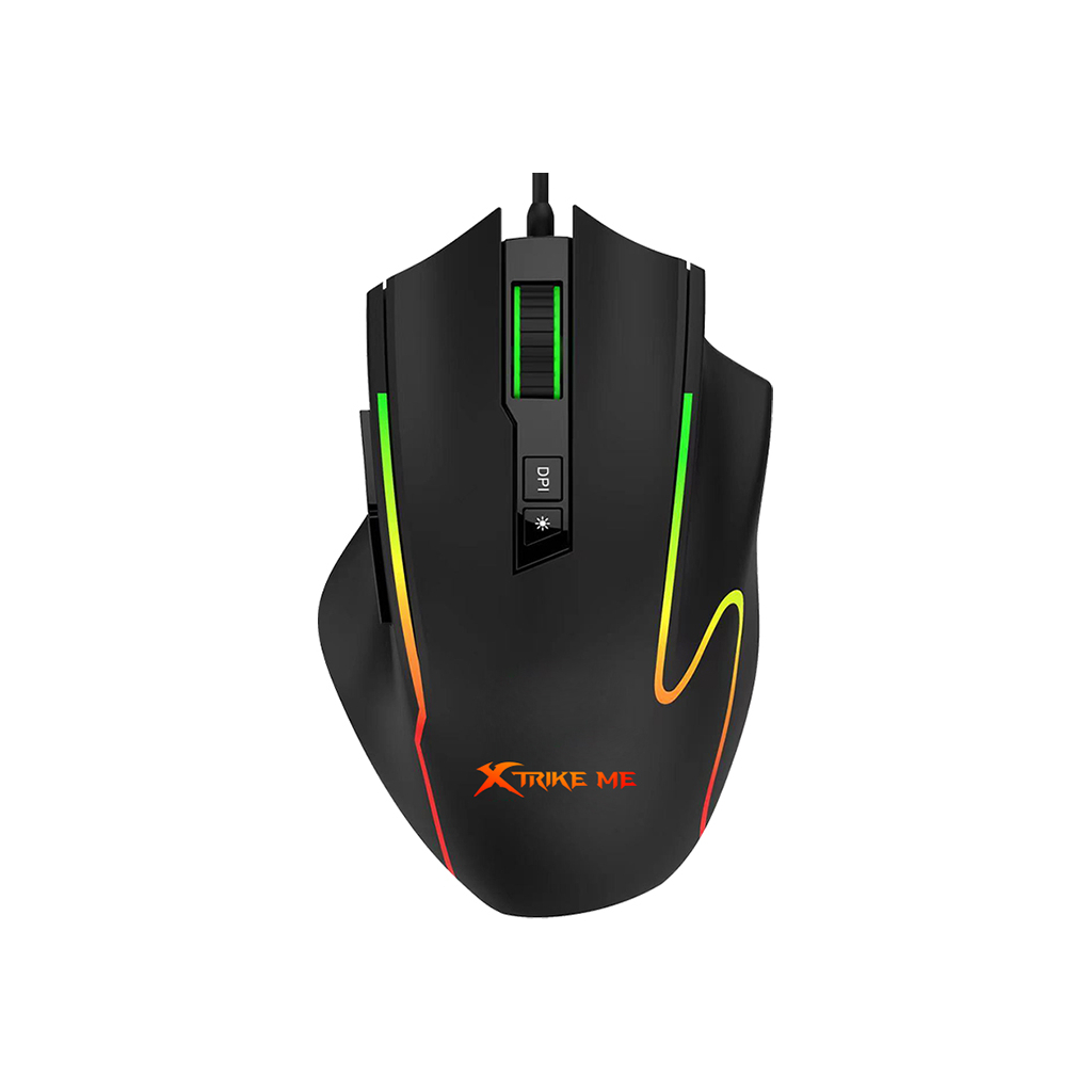 Мишка Xtrike ME GM-518 USB RGB Black (GM-518) - изображение 3