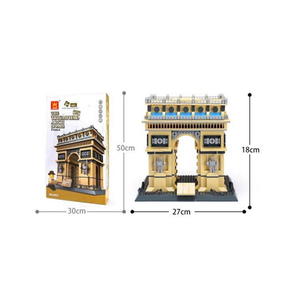 Конструктор Wange Тріумфальна арка Парижа, Франція (WNG-Triomphe-Arc) - зображення 3