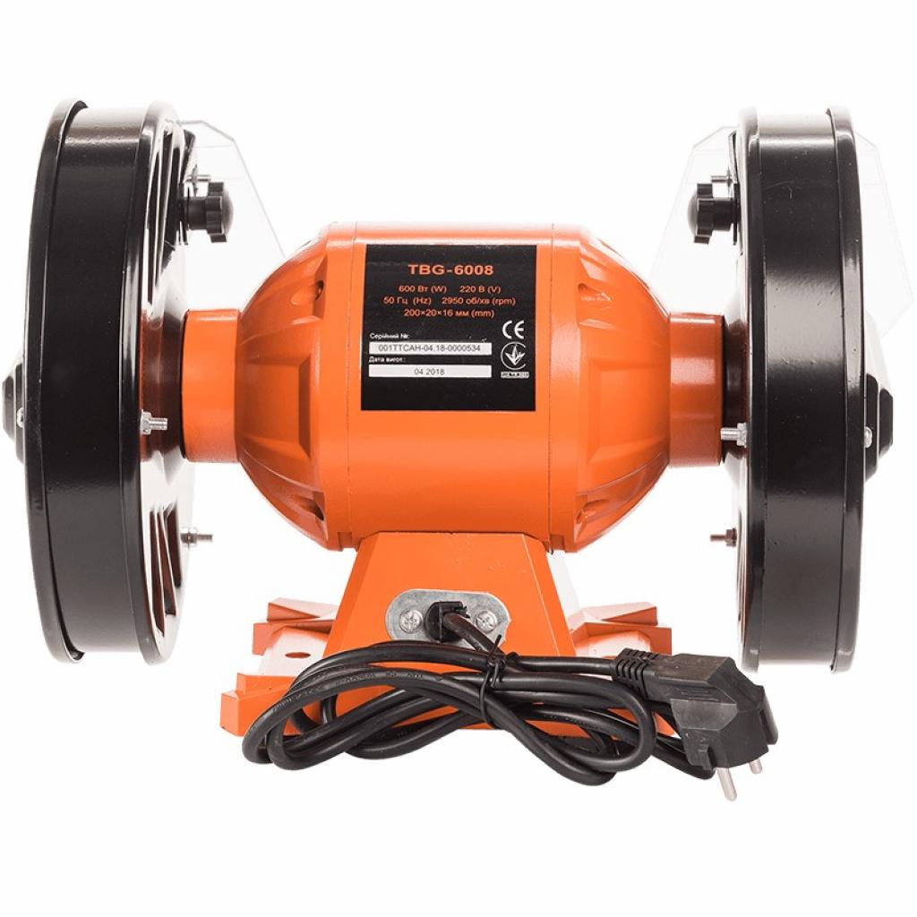 Точильний верстат Tekhmann TBG-6008 (846848) - зображення 4