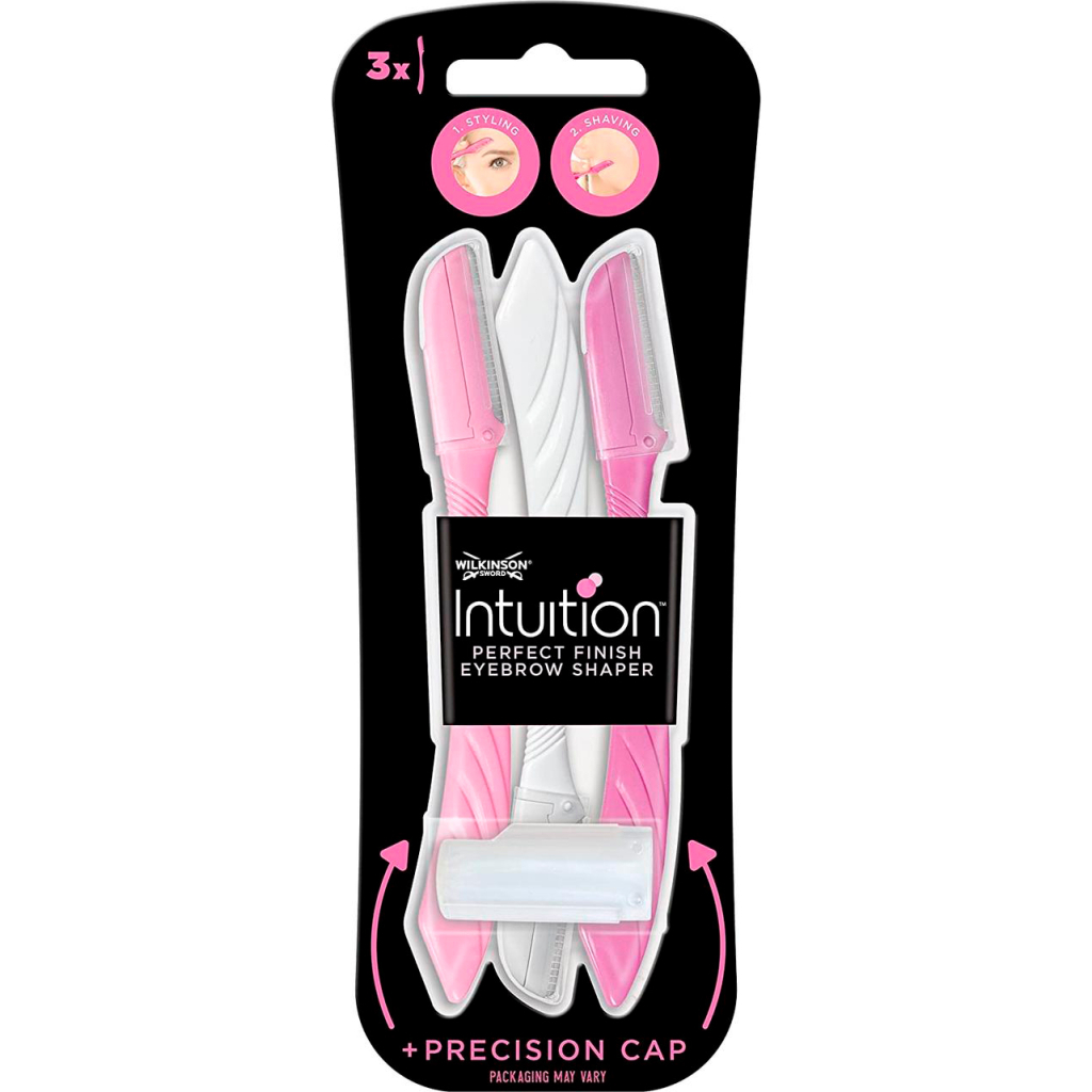 Бритва Wilkinson Sword Intuition Жіночий тример для обличчя та зони бікіні 3 шт. (4027800081158) - зображення 1