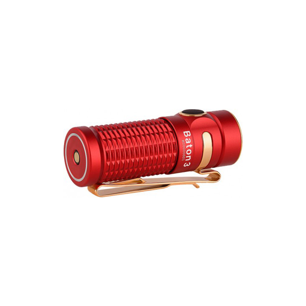 Ліхтар Olight Baton 3 Red - зображення 2