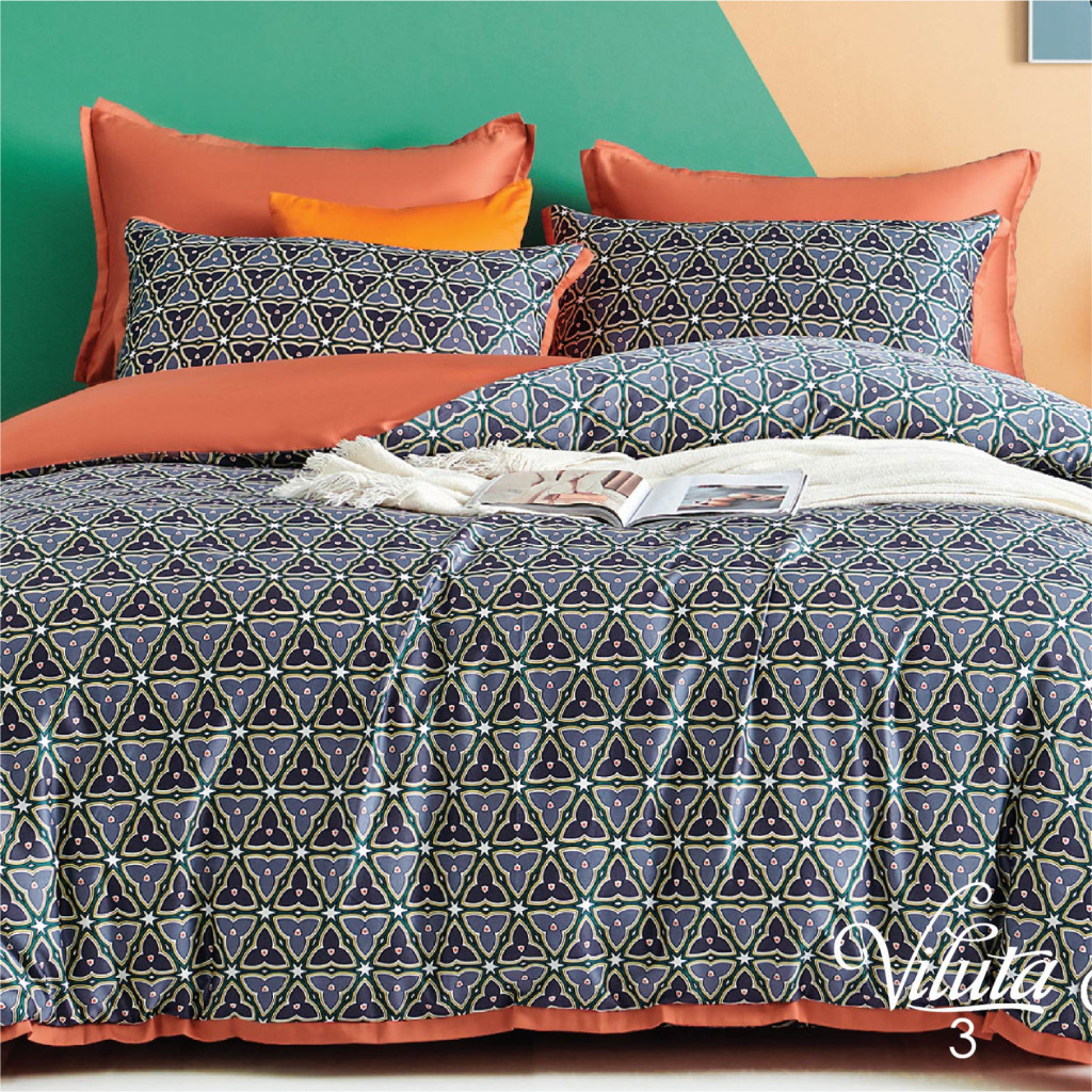 Постільна білизна Viluta Сатин Єгипетська бавовна 03 євро (03_EX_ev) - зображення 1