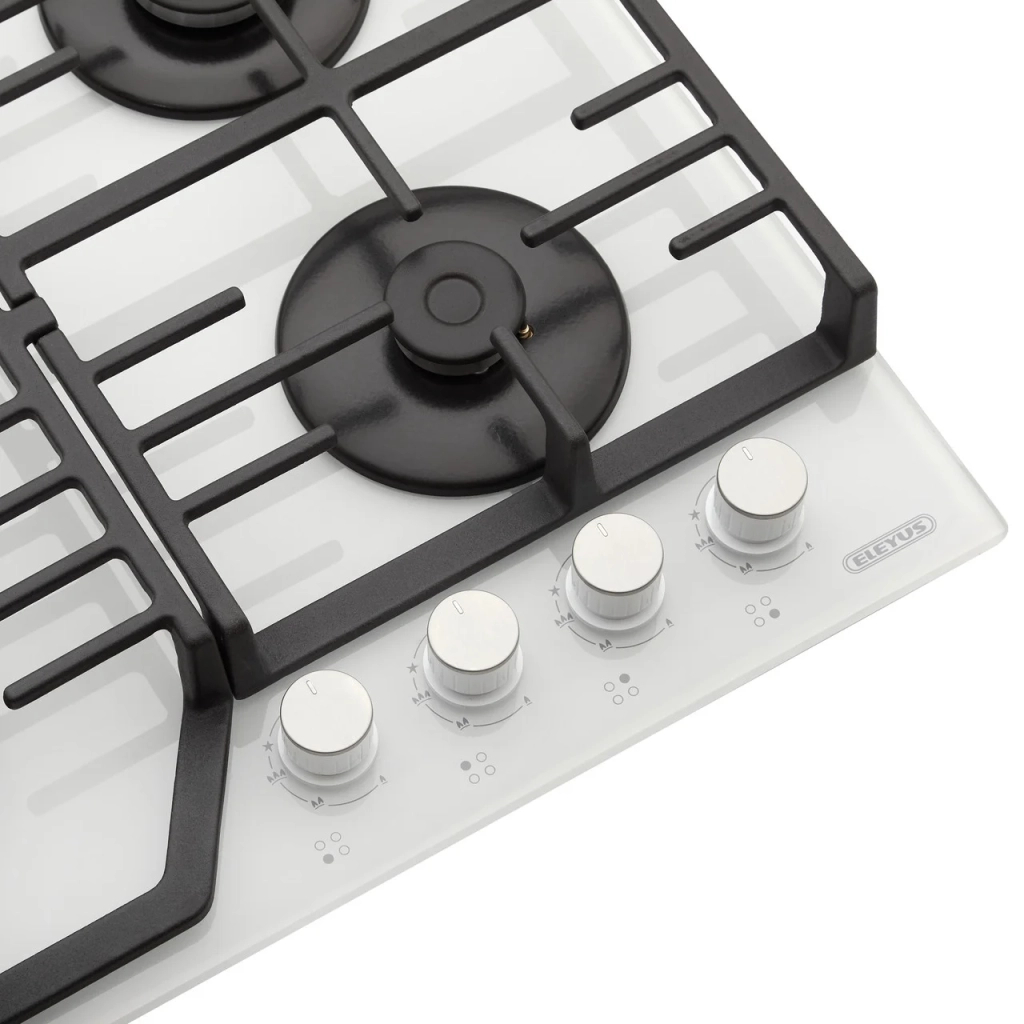 Варочна поверхня Eleyus IMPREZA 60 WH CF - зображення 4