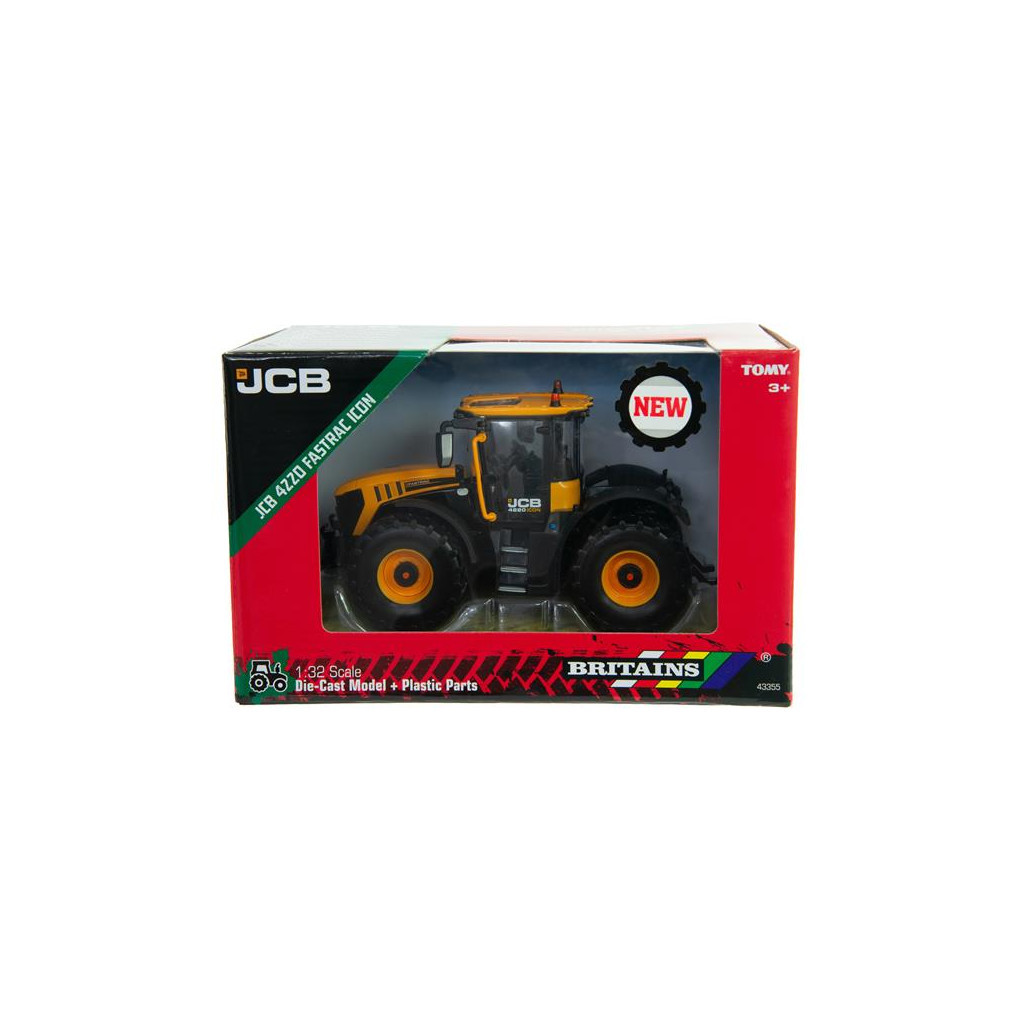 Спецтехніка Britains Трактор JCB 4220 ICON 1:32 (43355) - зображення 5