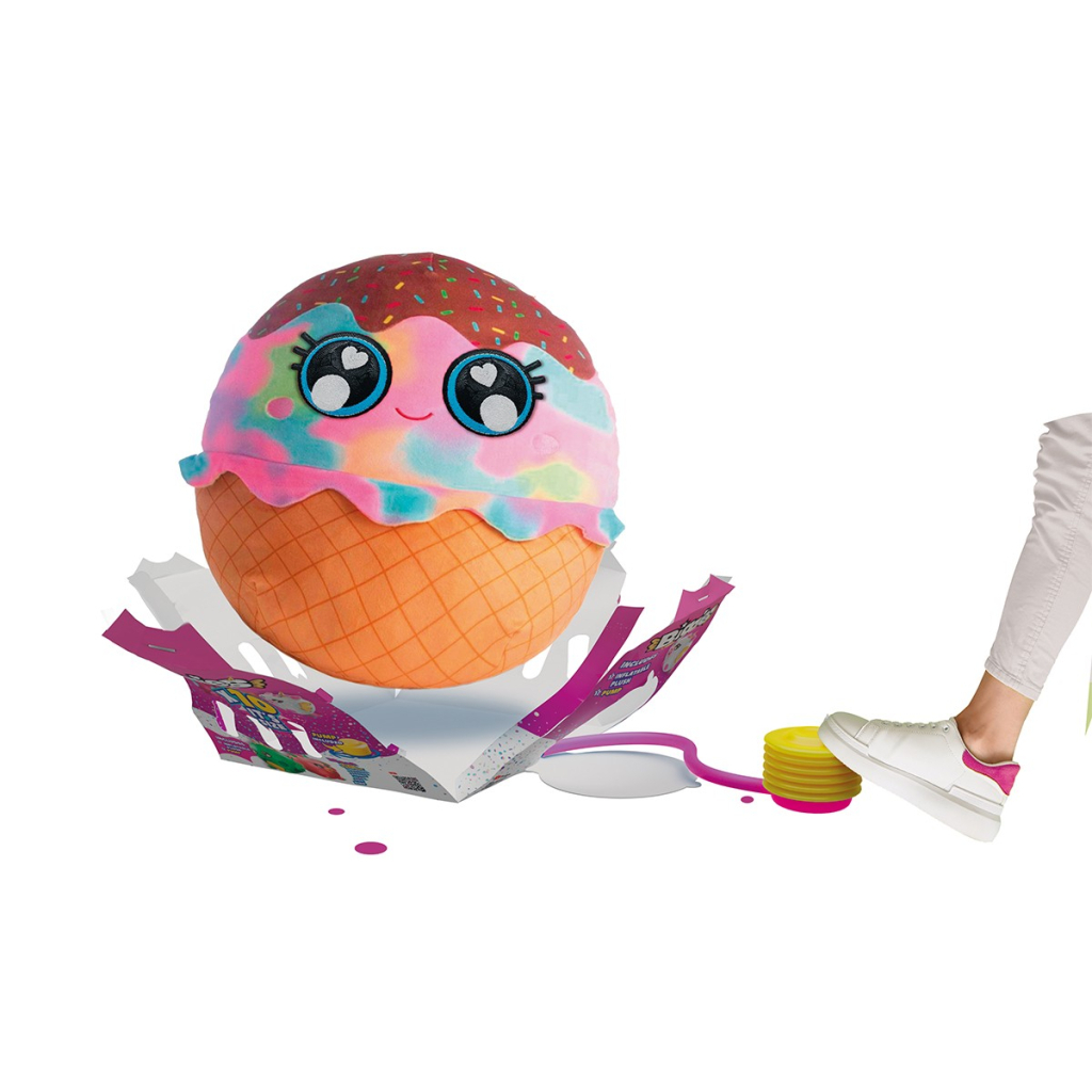 М'яка іграшка Biggies серії Little Foodies - Морозиво (надувна іграшка, насос) (BIG002-IC) - зображення 4