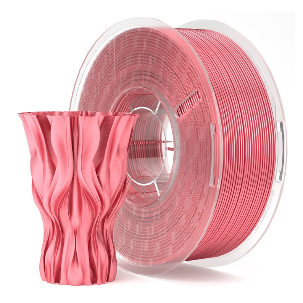 Пластик для 3D-принтера ELEGOO PLA silk gloss 1кг, 1.75мм, coral pink (50.203.0285) - зображення 2