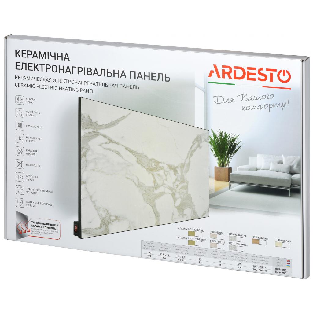 Обігрівач Ardesto HCP-550RBGM - зображення 5