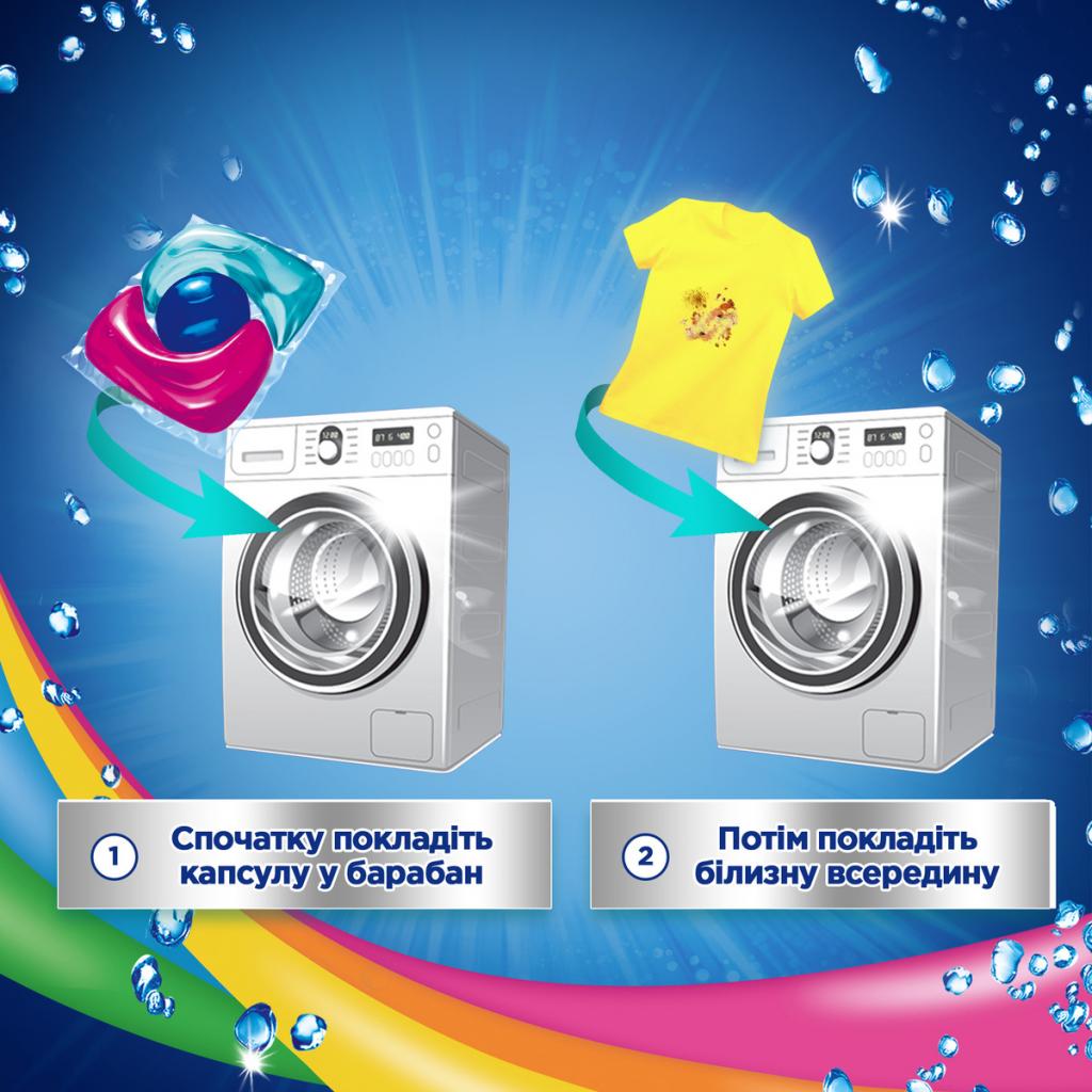Капсули для прання Losk Тріо-капсули Колор 18 шт. (9000101426083) - зображення 3